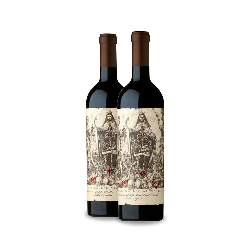 2 VINOS CATENA ZAPATA MALBEC ARGENTINO