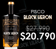 Pisco Black Heron - Directwines.cl